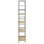 5-tier engineered oak wood shelf 60x27.6x158.5cm by vidaXL, Bookcases and shelves - Ref: Foro24-288227, Price: 70,24 €, Disco...