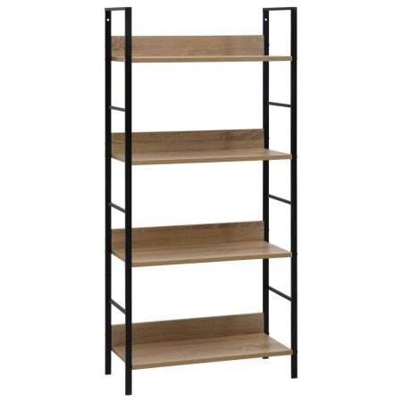 4-level engineered oak wood shelf 60x27.6x124.5cm by vidaXL, Bookcases and shelves - Ref: Foro24-288223, Price: 69,16 €, Disc...