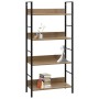 4-stöckiges Regal aus Eichenholz 60x27,6x124,5cm von vidaXL, Bücherregale und Regale - Ref: Foro24-288223, Preis: 73,56 €, Ra...