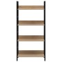 4-stöckiges Regal aus Eichenholz 60x27,6x124,5cm von vidaXL, Bücherregale und Regale - Ref: Foro24-288223, Preis: 73,56 €, Ra...