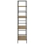 4-stöckiges Regal aus Eichenholz 60x27,6x124,5cm von vidaXL, Bücherregale und Regale - Ref: Foro24-288223, Preis: 73,56 €, Ra...