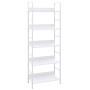 5-stöckiges Parkettregal weiß 60x27,6x158,5 cm von vidaXL, Bücherregale und Regale - Ref: Foro24-288228, Preis: 86,08 €, Raba...
