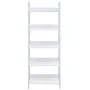 5-level white engineered wood shelf 60x27.6x158.5 cm by vidaXL, Bookcases and shelves - Ref: Foro24-288228, Price: 84,37 €, D...