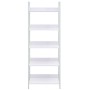 5-stöckiges Parkettregal weiß 60x27,6x158,5 cm von vidaXL, Bücherregale und Regale - Ref: Foro24-288228, Preis: 86,08 €, Raba...
