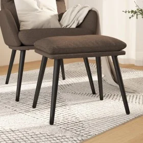 Taupe gray fabric footstool 45x29.5x35 cm by vidaXL, Ottomans - Ref: Foro24-341502, Price: 33,42 €, Discount: %