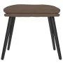 Taupe gray fabric footstool 45x29.5x35 cm by vidaXL, Ottomans - Ref: Foro24-341502, Price: 33,42 €, Discount: %