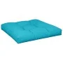 Palettenkissen 2 Stück türkiser Stoff von vidaXL, Kissen für Stühle und Sofas - Ref: Foro24-360732, Preis: 65,30 €, Rabatt: %