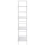 4-stufiges Regal aus weißem Holzwerkstoff, 60 x 27,6 x 124,5 cm von vidaXL, Bücherregale und Regale - Ref: Foro24-288224, Pre...