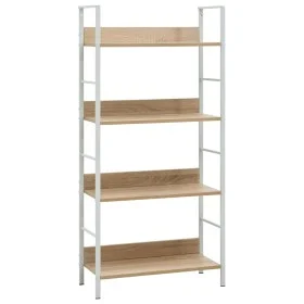 4-tier engineered oak wood shelf 60x27.6x124.5cm by vidaXL, Bookcases and shelves - Ref: Foro24-288225, Price: 71,97 €, Disco...