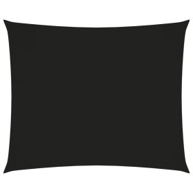 Rechteckige Segelmarkise aus schwarzem Oxford-Stoff 3x4 m von vidaXL, Sonnenschirme - Ref: Foro24-135760, Preis: 43,69 €, Rab...
