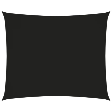Rectangular sail awning black Oxford fabric 3x4 m by vidaXL, Umbrellas - Ref: Foro24-135760, Price: 40,46 €, Discount: %