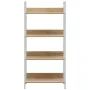 Estantería de 4 niveles madera ingeniería roble 60x27,6x124,5cm de vidaXL, Librerías y estanterías - Ref: Foro24-288225, Prec...