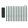 Eurogrüner Stahlzaun 25x1,5 m von vidaXL, Zaunpaneele - Ref: Foro24-142401, Preis: 230,19 €, Rabatt: %