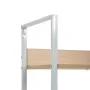 Estantería de 4 niveles madera ingeniería roble 60x27,6x124,5cm de vidaXL, Librerías y estanterías - Ref: Foro24-288225, Prec...