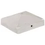 Kappen für Zaunpfosten, 6 Stück, verzinktes Metall, 91 x 91 mm von vidaXL, Zubehör für Tore und Zäune - Ref: Foro24-145491, P...