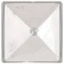Kappen für Zaunpfosten, 6 Stück, verzinktes Metall, 91 x 91 mm von vidaXL, Zubehör für Tore und Zäune - Ref: Foro24-145491, P...
