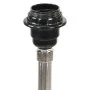 Braune und schwarze Stativlampe aus massivem Teakholz, 141 cm von vidaXL, Lampen - Ref: Foro24-288079, Preis: 90,41 €, Rabatt: %
