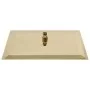 Cabezal ducha efecto lluvia acero inox cuadrado dorado 50x50 cm de vidaXL, Cabezales de ducha - Ref: Foro24-147712, Precio: 1...