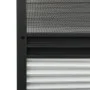 Pleated mosquito net for windows against the sun aluminum 60x80cm by vidaXL, Mosquito nets for windows - Ref: Foro24-148682, ...