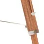 Braune und schwarze Stativlampe aus massivem Teakholz, 141 cm von vidaXL, Lampen - Ref: Foro24-288079, Preis: 90,41 €, Rabatt: %