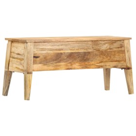 Aufbewahrungsbox aus massivem Mangoholz, 99 x 35 x 48 cm von vidaXL, Aufbewahrungskisten - Ref: Foro24-286462, Preis: 176,09 ...