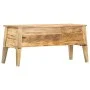 Solid mango wood storage box 99x35x48 cm by vidaXL, Storage trunks - Ref: Foro24-286462, Price: 177,11 €, Discount: %