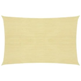 Beige HDPE sail awning 160 g/m² 2.5x3.5 m by vidaXL, Umbrellas - Ref: Foro24-311123, Price: 27,55 €, Discount: %