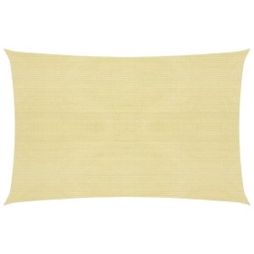 Beige HDPE-Segelmarkise 160 g/m² 2,5x3,5 m von vidaXL, Sonnenschirme - Ref: Foro24-311123, Preis: 24,48 €, Rabatt: %