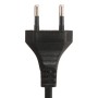 Lámpara de trípode madera maciza de teca marrón y negro 141 cm de vidaXL, Lámparas - Ref: Foro24-288079, Precio: 88,48 €