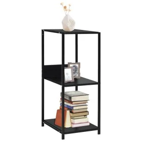 Small black engineered wood shelf 33.5x39.6x79.7 cm by vidaXL, Bookcases and shelves - Ref: Foro24-288232, Price: 42,99 €, Di...