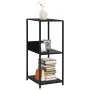 Small black engineered wood shelf 33.5x39.6x79.7 cm by vidaXL, Bookcases and shelves - Ref: Foro24-288232, Price: 42,99 €, Di...