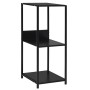 Small black engineered wood shelf 33.5x39.6x79.7 cm by vidaXL, Bookcases and shelves - Ref: Foro24-288232, Price: 43,72 €, Di...