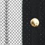 Mosquito nets for doors magnetic block 2 pcs black 220x100 cm by vidaXL, Mosquito nets for windows - Ref: Foro24-314687, Pric...