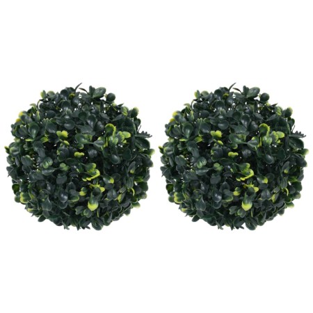 Künstliche Buchsbaumkugeln 2 Einheiten 22 cm von vidaXL, Künstliche Flora - Ref: Foro24-315468, Preis: 28,62 €, Rabatt: %