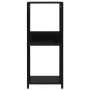 Small black engineered wood shelf 33.5x39.6x79.7 cm by vidaXL, Bookcases and shelves - Ref: Foro24-288232, Price: 42,99 €, Di...