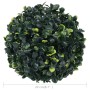 Künstliche Buchsbaumkugeln 2 Einheiten 22 cm von vidaXL, Künstliche Flora - Ref: Foro24-315468, Preis: 28,62 €, Rabatt: %