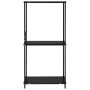 Small black engineered wood shelf 33.5x39.6x79.7 cm by vidaXL, Bookcases and shelves - Ref: Foro24-288232, Price: 43,72 €, Di...
