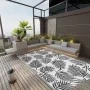 Schwarzer PP-Außenteppich 140x200 cm von vidaXL, Outdoor-Protektoren - Ref: Foro24-317013, Preis: 38,27 €, Rabatt: %