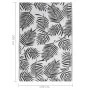 Alfombra de exterior PP negra 140x200 cm de vidaXL, Protectores para exterior - Ref: Foro24-317013, Precio: 38,27 €, Descuent...