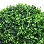 Plantas de boj artificial 2 uds forma bola maceta verde 32 cm