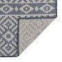 Alfombra de exterior de tejido plano rayas azules 100x200 cm de vidaXL, Alfombras - Ref: Foro24-340836, Precio: 35,48 €, Desc...