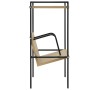 2-tier black and oak chipboard shelving unit 52x28x59 cm by vidaXL, Bookcases and shelves - Ref: Foro24-288231, Price: 39,35 ...