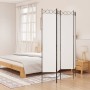 Trennwand mit 4 weißen Stoffbahnen 160x200 cm von vidaXL, Raumteiler - Ref: Foro24-350150, Preis: 44,18 €, Rabatt: %