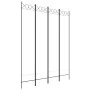 Divider screen with 4 white fabric panels 160x200 cm by vidaXL, Room dividers - Ref: Foro24-350150, Price: 43,31 €, Discount: %