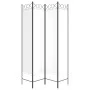 Divider screen with 4 white fabric panels 160x200 cm by vidaXL, Room dividers - Ref: Foro24-350150, Price: 43,31 €, Discount: %