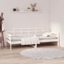 Schlafsofa aus massivem weißem Kiefernholz, 90 x 200 cm von vidaXL, Betten und Lattenroste - Ref: Foro24-820328, Preis: 116,4...