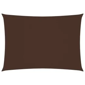 Rectangular sail awning brown Oxford fabric 2x3 m by vidaXL, Umbrellas - Ref: Foro24-135805, Price: 29,49 €, Discount: %