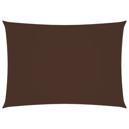 Rectangular sail awning brown Oxford fabric 2x3 m by vidaXL, Umbrellas - Ref: Foro24-135805, Price: 29,49 €, Discount: %