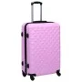 Set of 2 pink hardshell suitcases with wheels made of ABS. by vidaXL, Suitcases - Ref: Foro24-92429, Price: 118,23 €, Discoun...