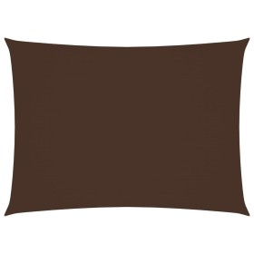 Rechteckige Segelmarkise aus braunem Oxford-Stoff 5x6 m von vidaXL, Sonnenschirme - Ref: Foro24-135824, Preis: 92,23 €, Rabat...